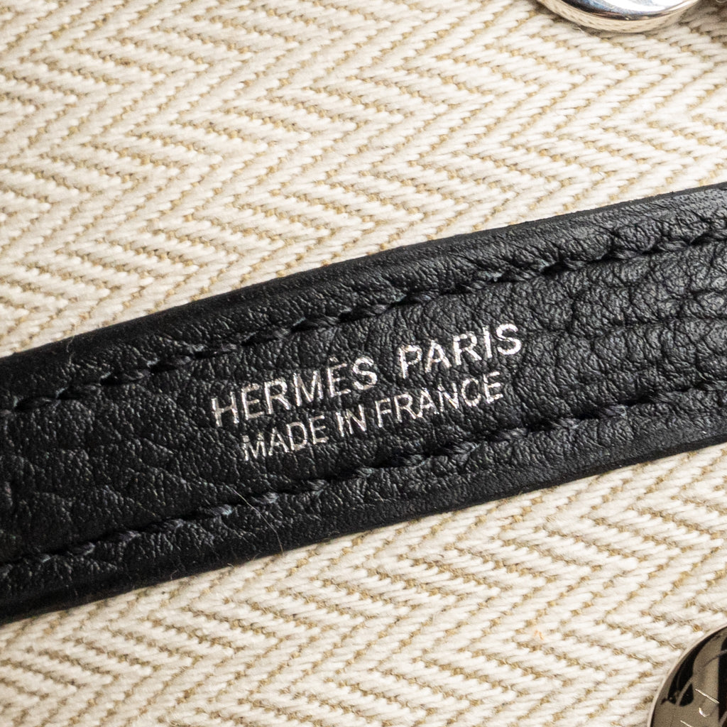 HERMES GARDEN PARTY 23 NEGONDA BLACK SHW