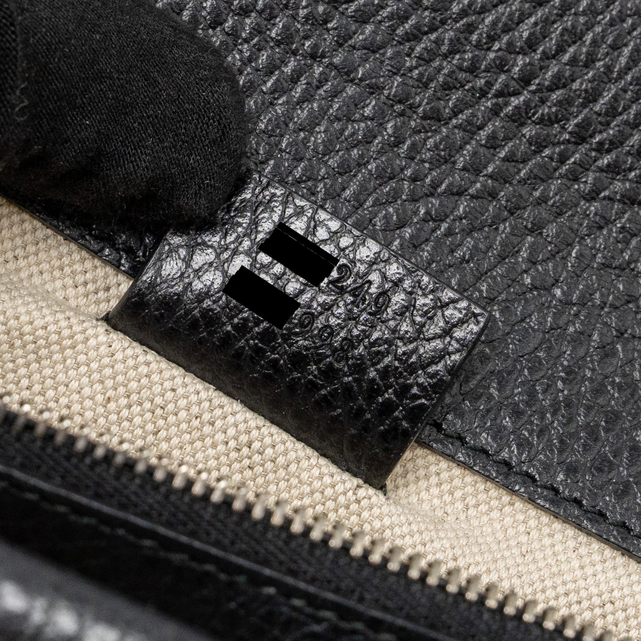GUCCI DIONYSUS SHOULDER BAG CALFSKIN BLACK RUTHENIUM HARDWARE