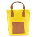 LOEWE TOTE BAG CANVAS YELLOW/GOLD SHW
