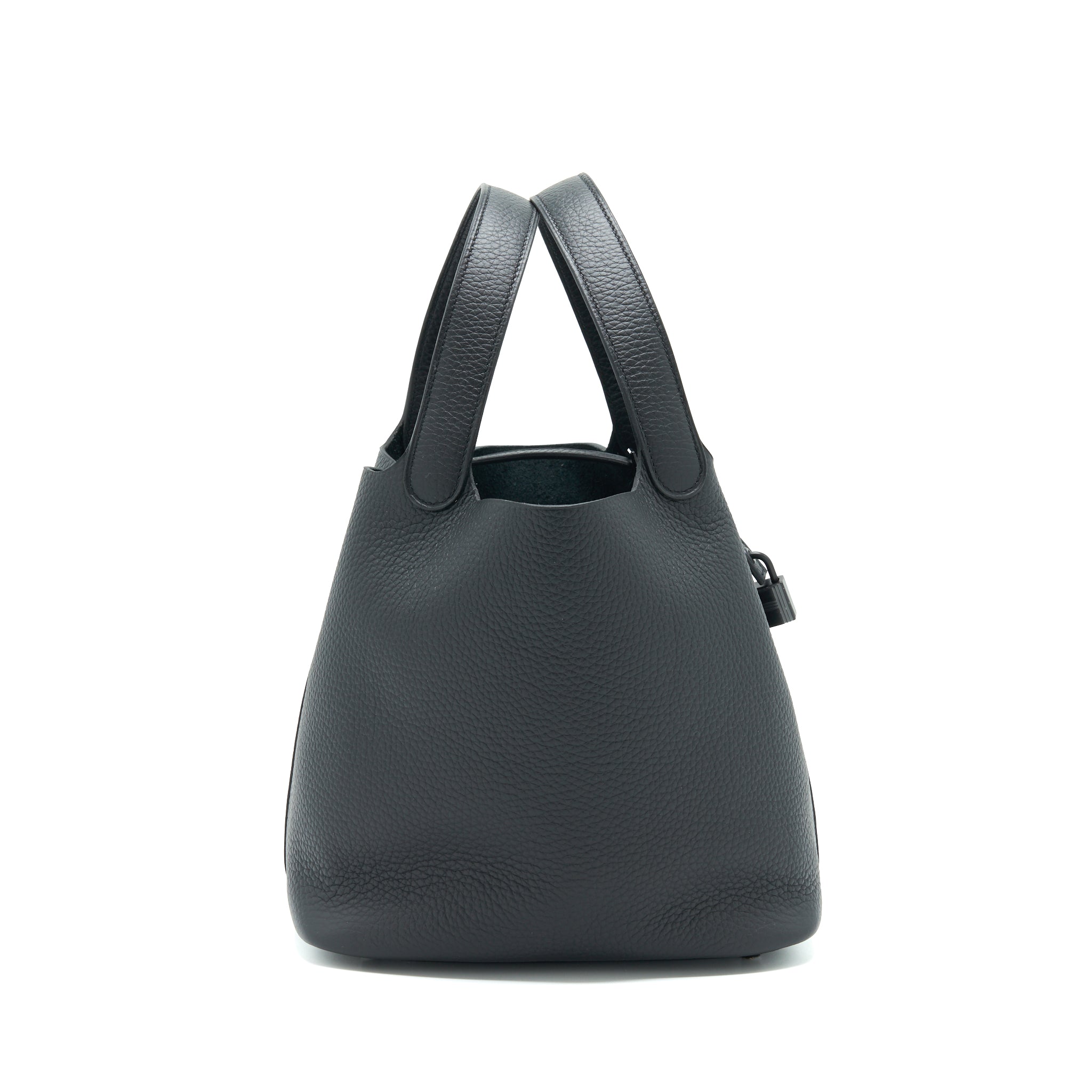 HERMES PICOTIN 22 LOCK BAG SO BLACK