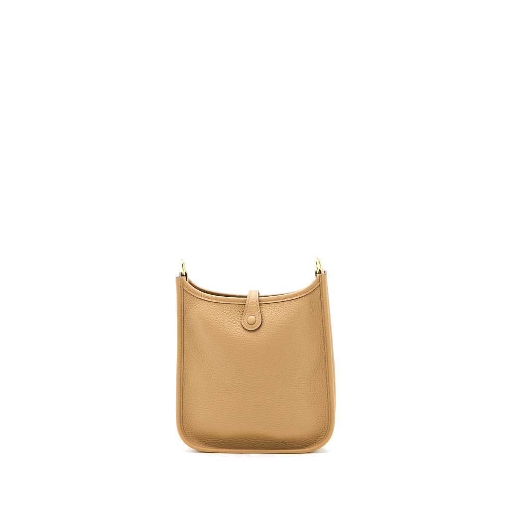HERMES MINI EVELYNE CLEMENCE CHAI MULTICOLOUR STRAP GHW