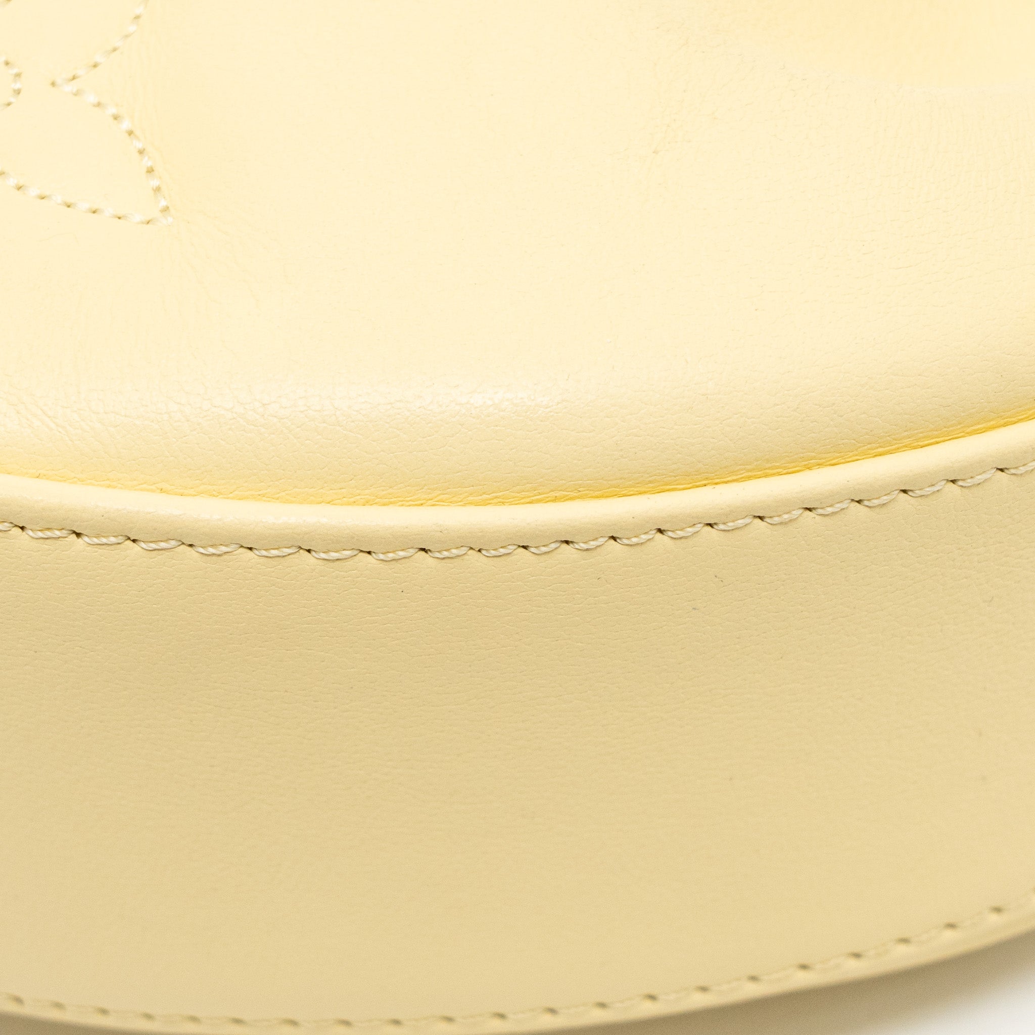 LOUIS VUITTON OVER THE MOON MONOGRAM BUBBLEGRAM CALFSKIN LIGHT YELLOW GHW