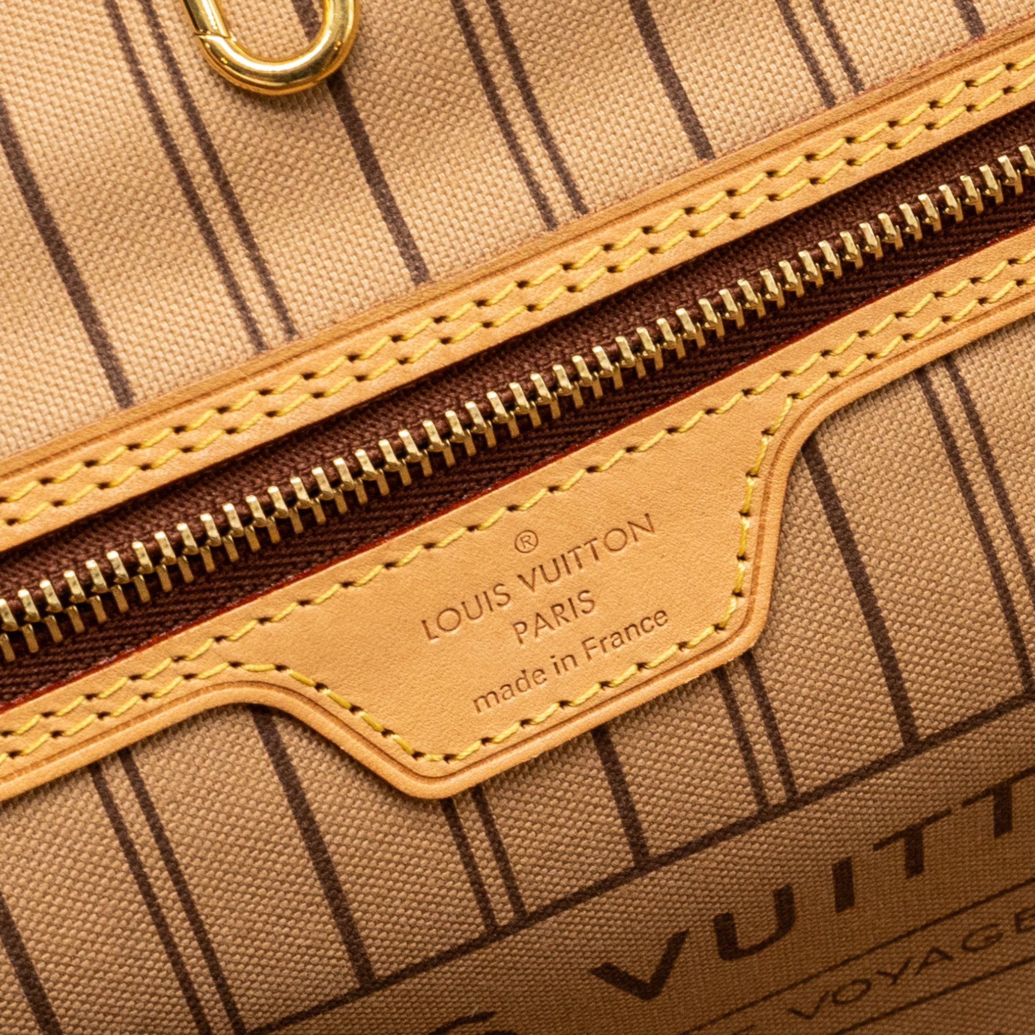 LOUIS VUITTON NEVERFULL MM MONOGRAM CANVAS GHW