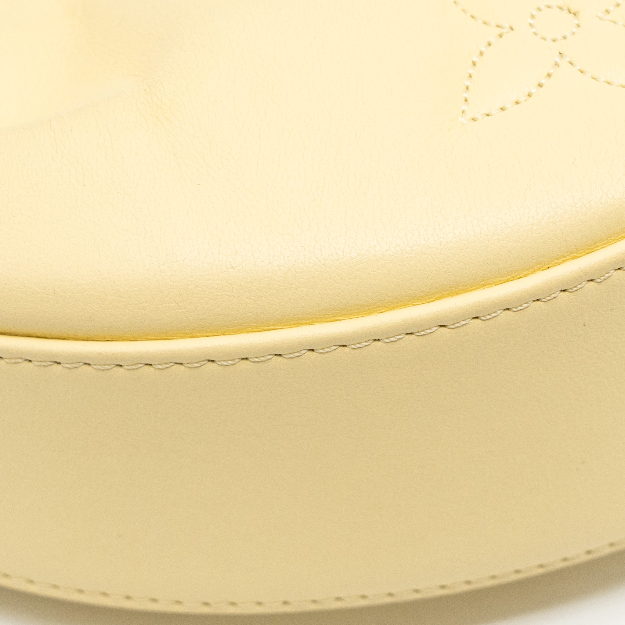 LOUIS VUITTON OVER THE MOON MONOGRAM BUBBLEGRAM CALFSKIN LIGHT YELLOW GHW