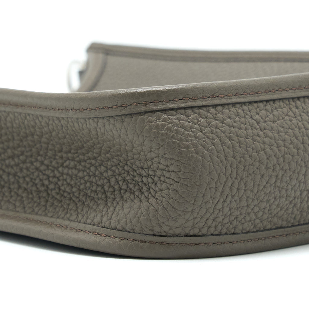HERMES MINI EVELYN CLEMENCE GRIS ETAIN SHW