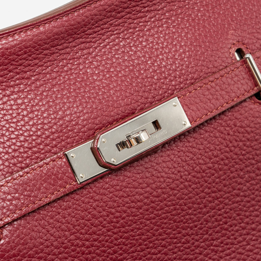 HERMES JYPSIERE 28 CLEMENCE ROUGE GRENAT SHW