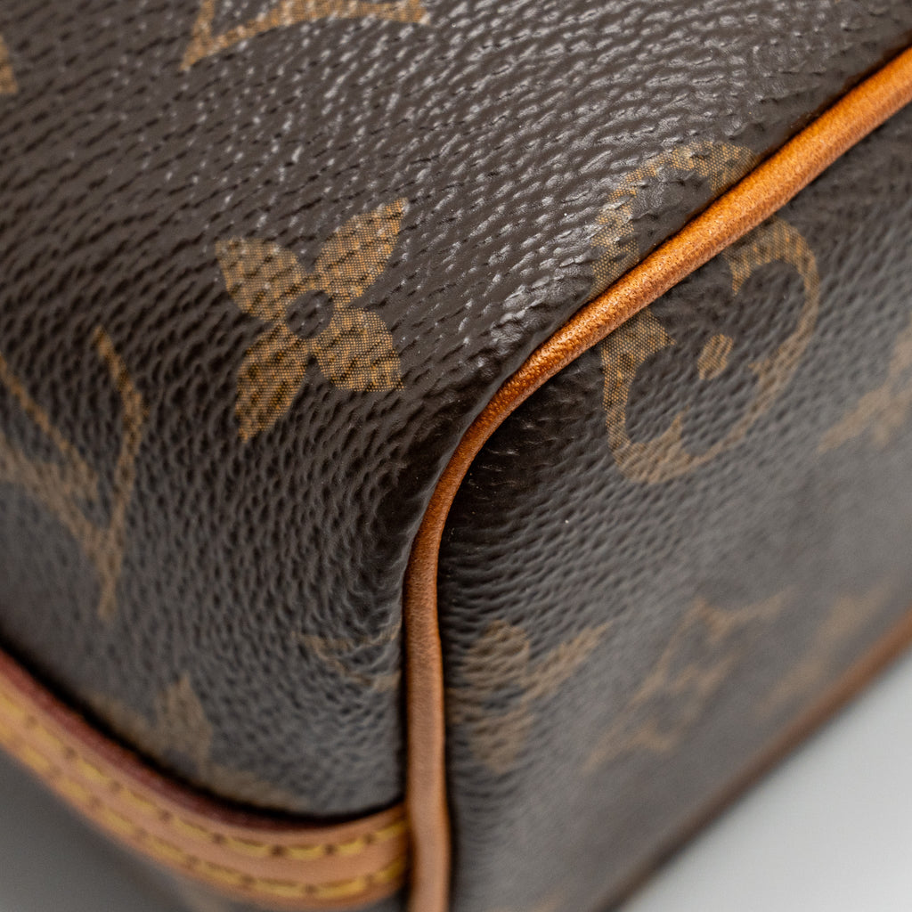 LOUIS VUITTON NANO NOE MONOGRAM CANVAS GHW