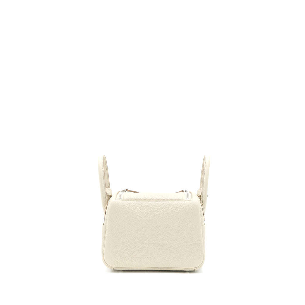 HERMES MINI LINDY CLEMENCE BETON SHW