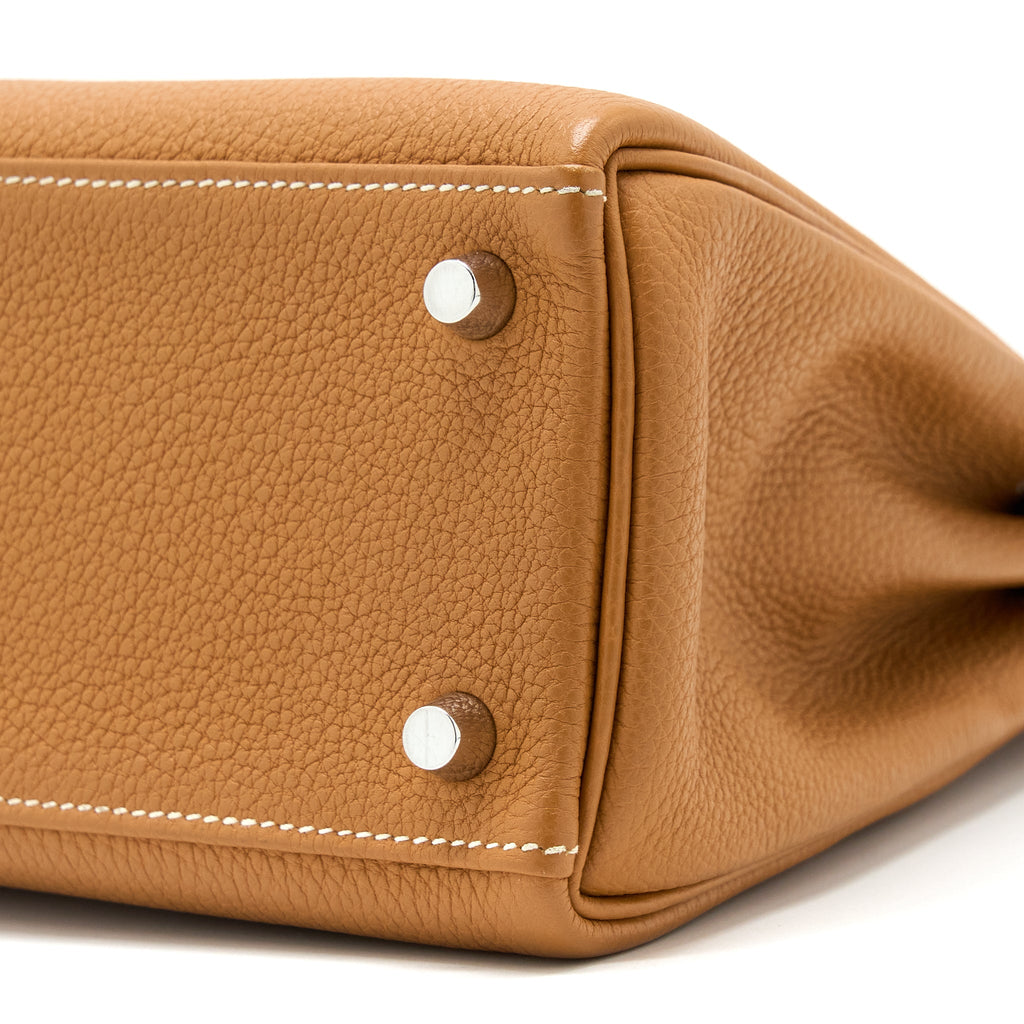 HERMES KELLY 25 TOGO 1H TOFFEE SHW