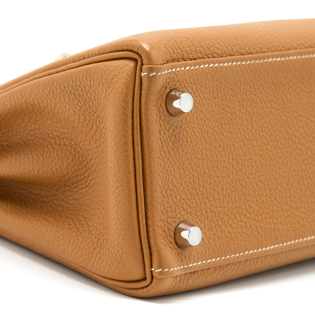HERMES KELLY 25 TOGO 1H TOFFEE SHW