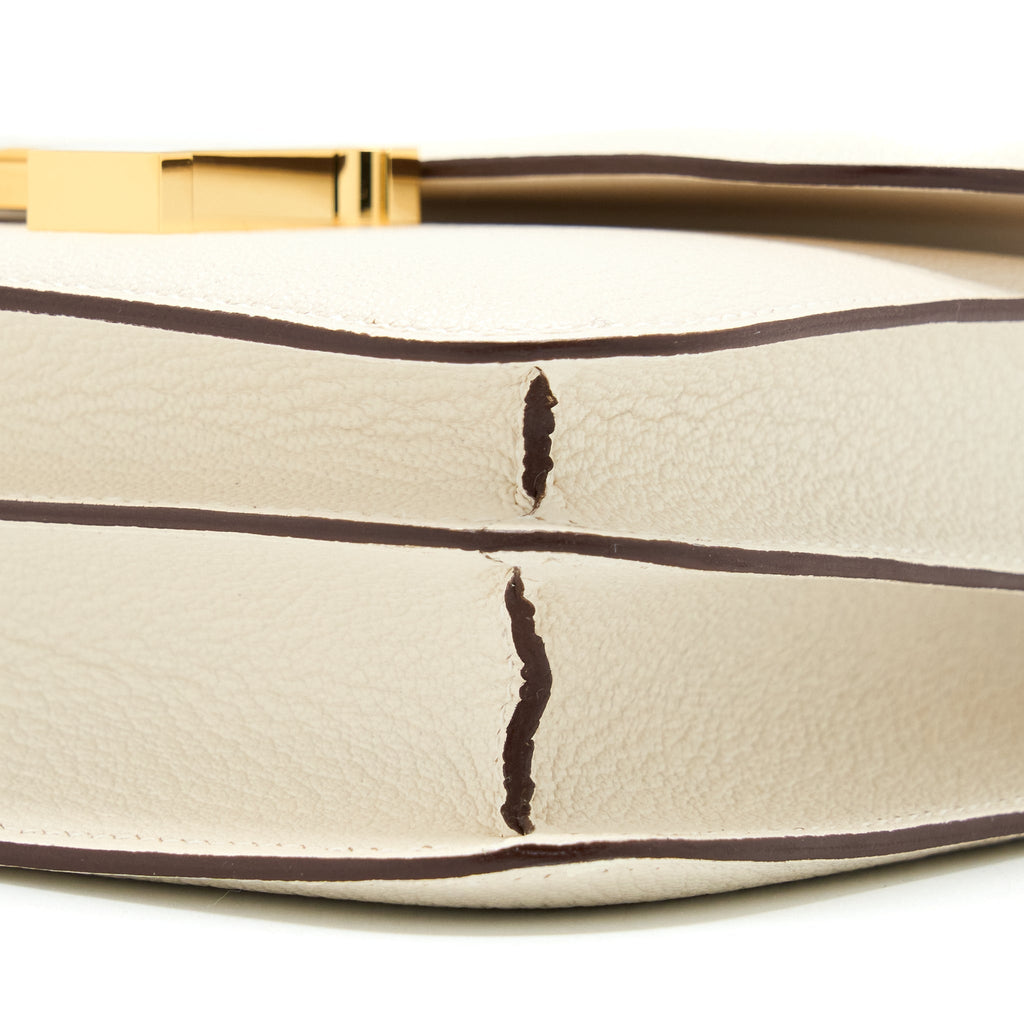 HERMES MINI CONSTANCE CHÈVRE MYSORE NATA GHW