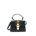 GUCCI MINI SYLVIE 20CM BLACK