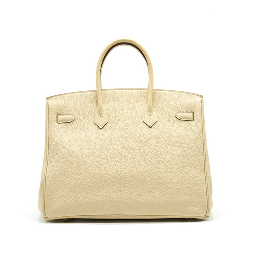 BIRKIN 35 PARCHEMIN IN GHW