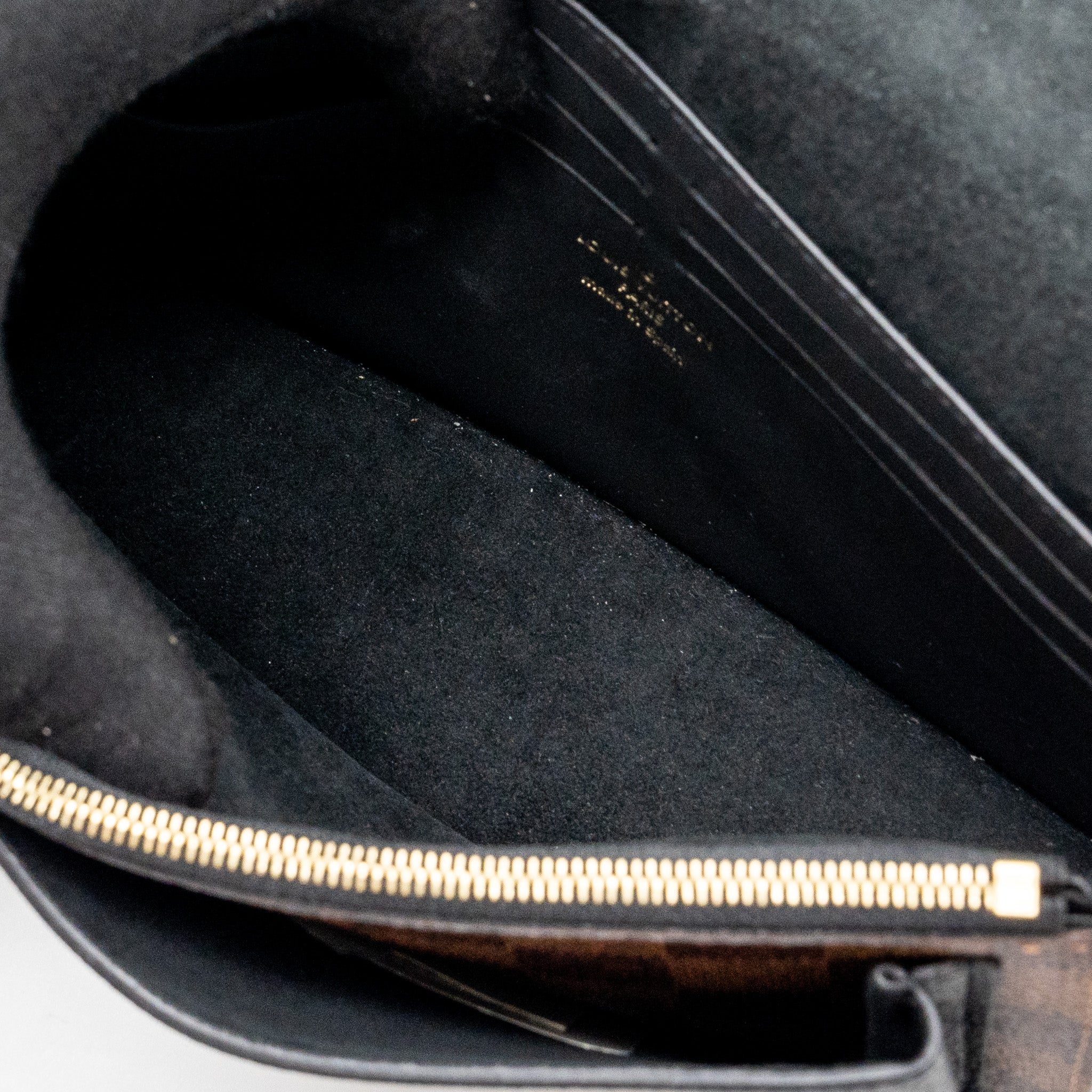 LOUIS VUITTON VAVIN CHAIN WALLET DAMIER EBENE/BLACK GHW (NEW VERSION)