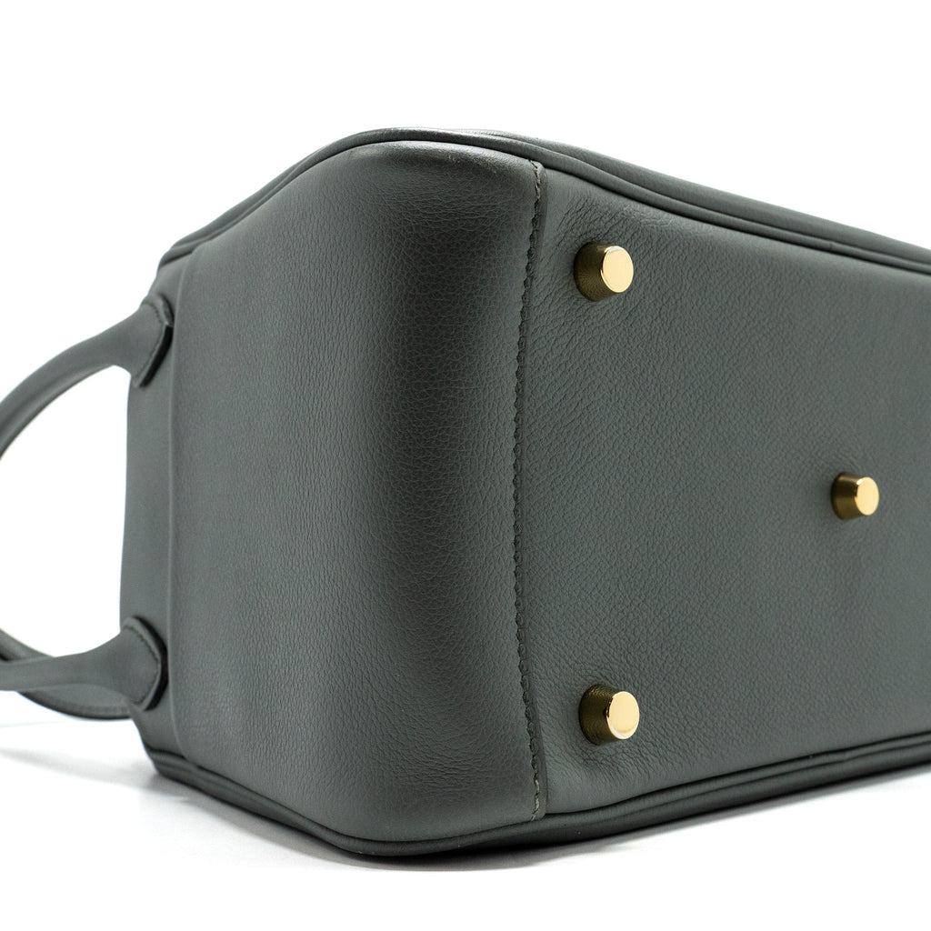 HERMES LINDY 26 EVERCOLOR VERT AMANDE GHW