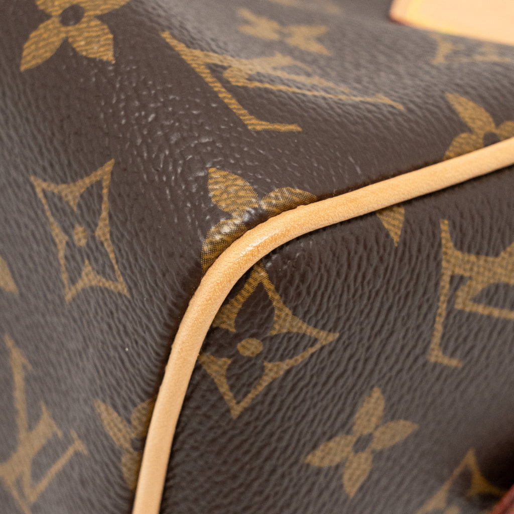 LOUIS VUITTON SPEEDY 20 BANDOULIERE MONOGRAM CANVAS GHW