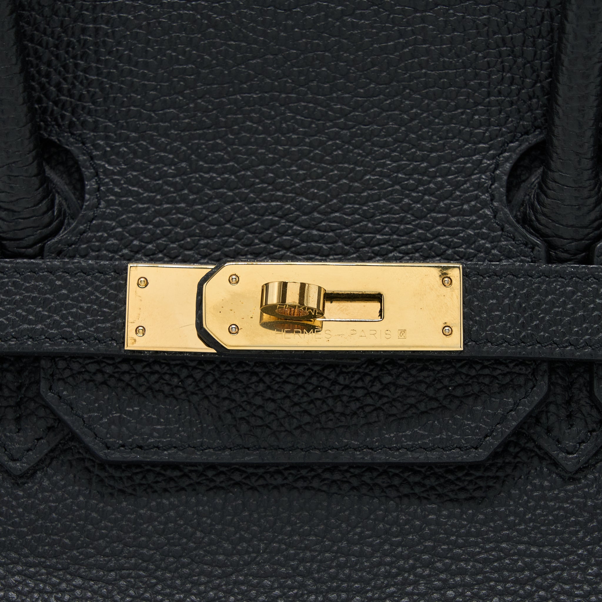HERMES BIRKIN 35 FJORD BLACK GHW