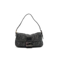 FENDI BAGUETTE IN SOFT TWEED GREY