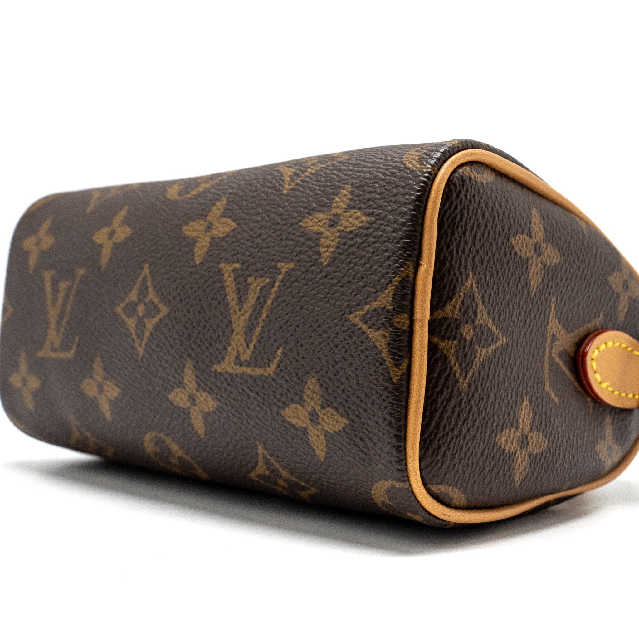LOUIS VUITTON NANO SPEEDY MONOGRAM CANVAS GHW