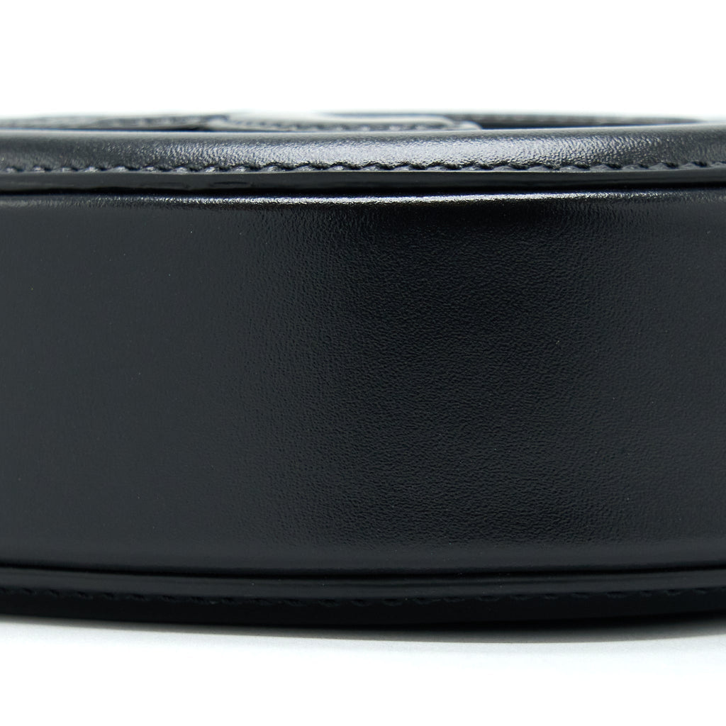 CELINE OVAL BAG CUIR TRIOMPHE CALFSKIN/VELVET WITH CHAIN GHW