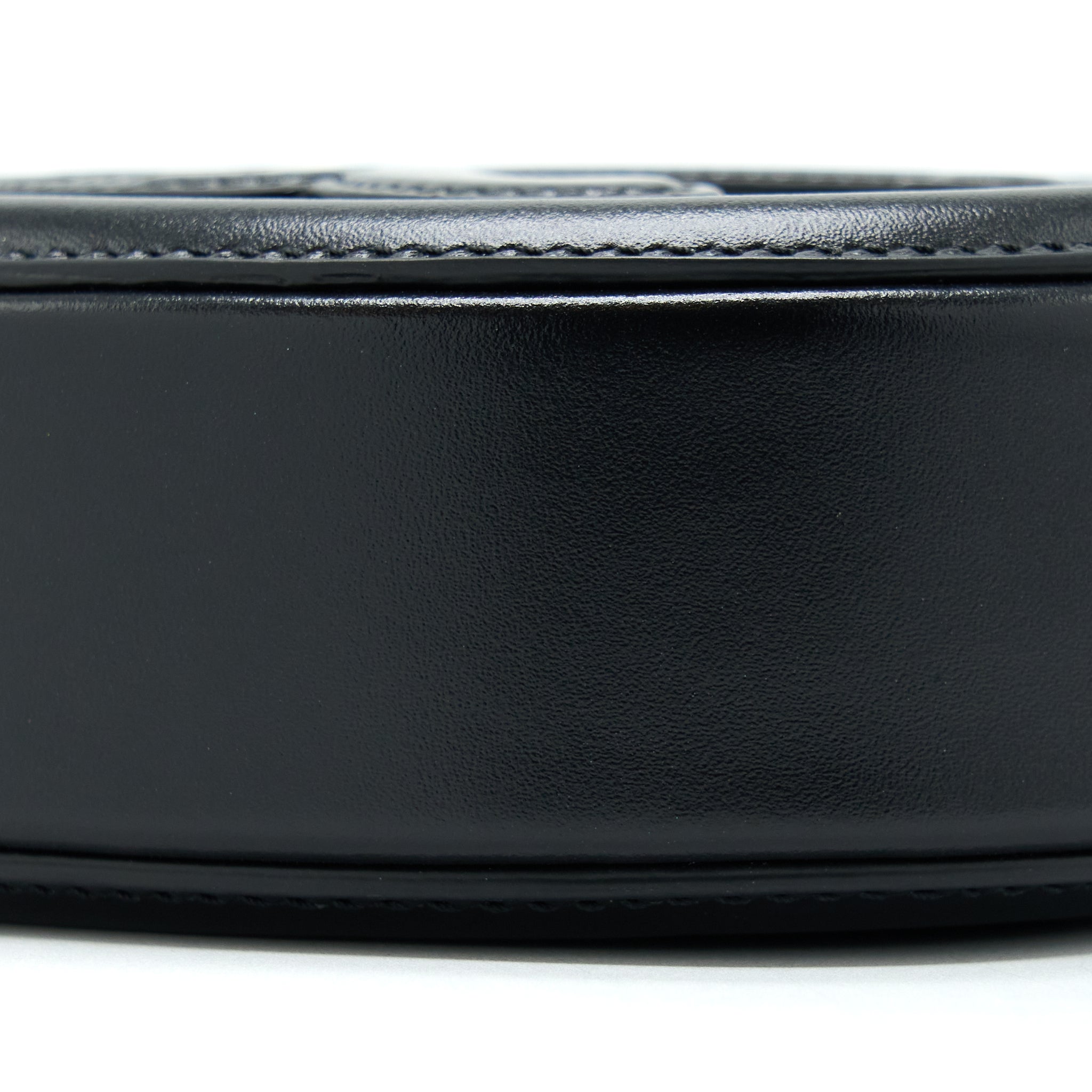 CELINE OVAL BAG CUIR TRIOMPHE CALFSKIN/VELVET WITH CHAIN GHW
