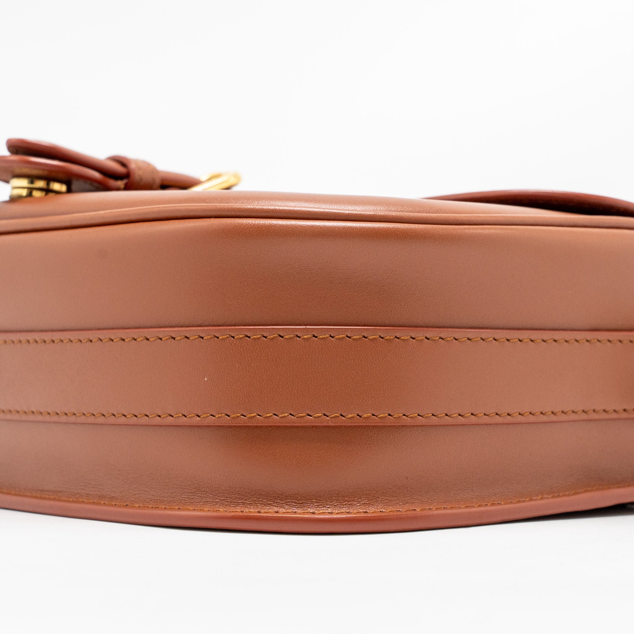 DIOR MEDIUM DIOR BOBBY BAG CALFSKIN DARK TAN GHW