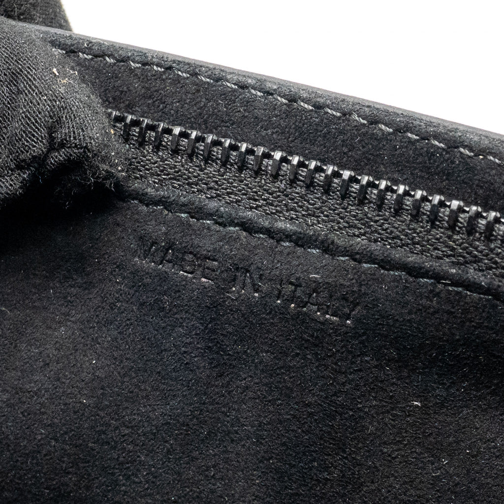 DIOR STUDDED DIORAMA WALLET ON CHAIN LEATHER SO BLACK