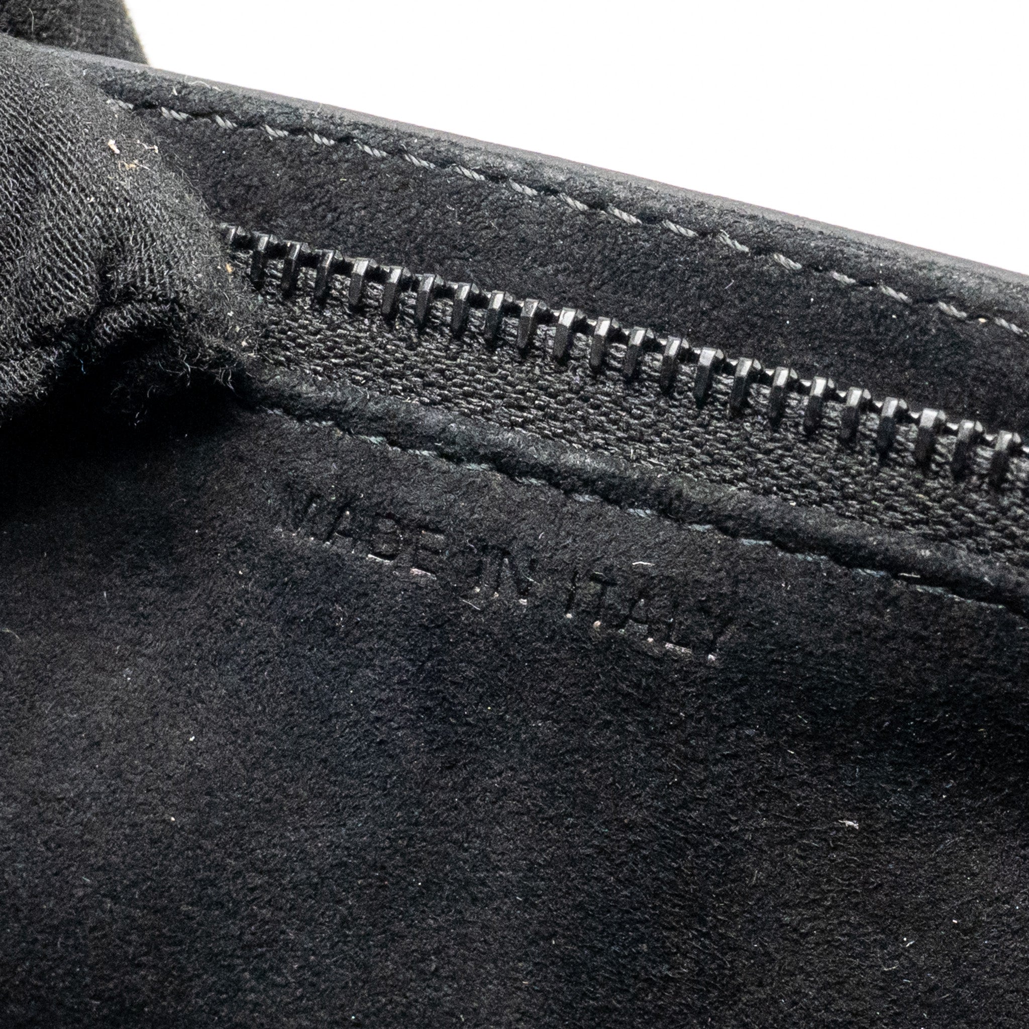 DIOR STUDDED DIORAMA WALLET ON CHAIN LEATHER SO BLACK