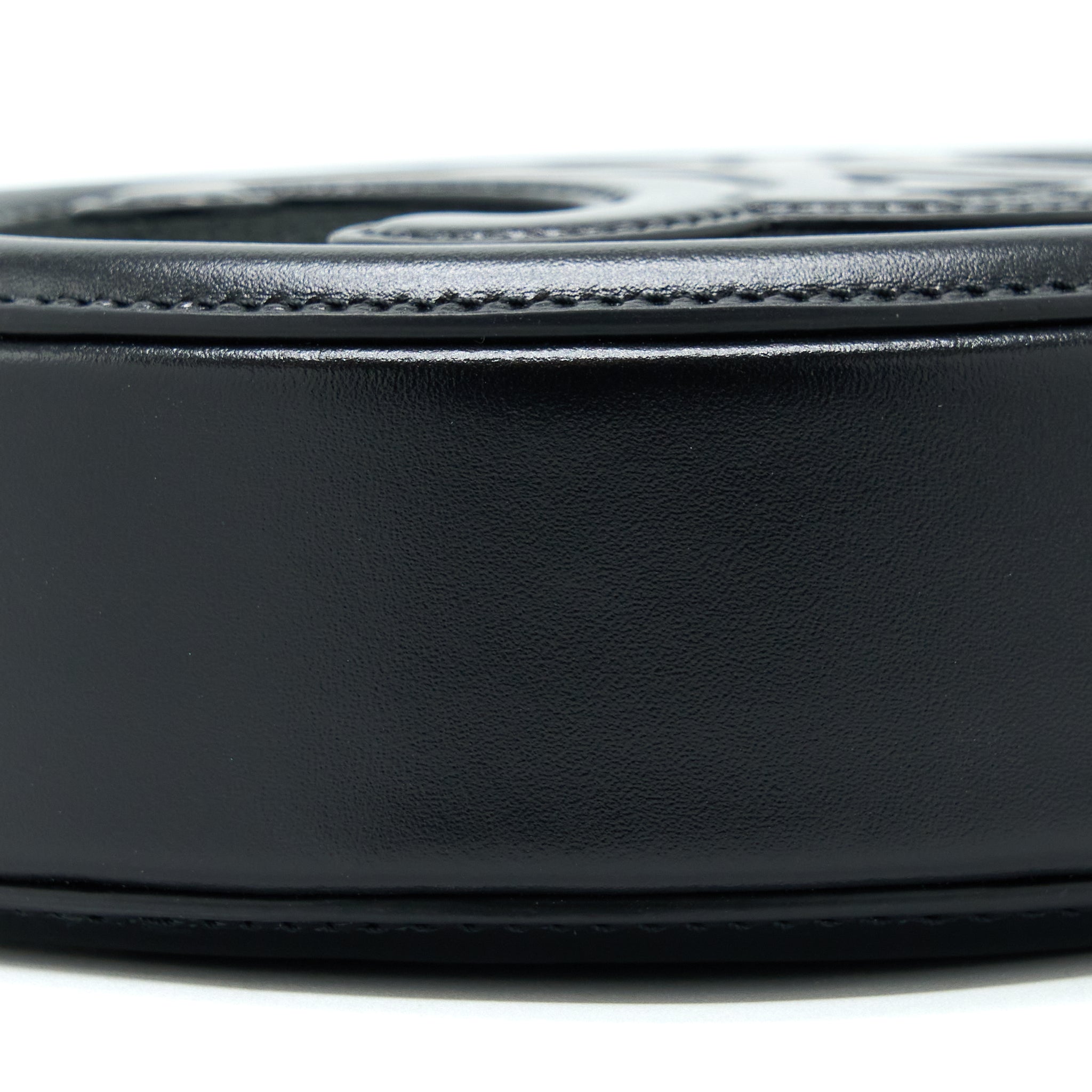 CELINE OVAL BAG CUIR TRIOMPHE CALFSKIN/VELVET WITH CHAIN GHW