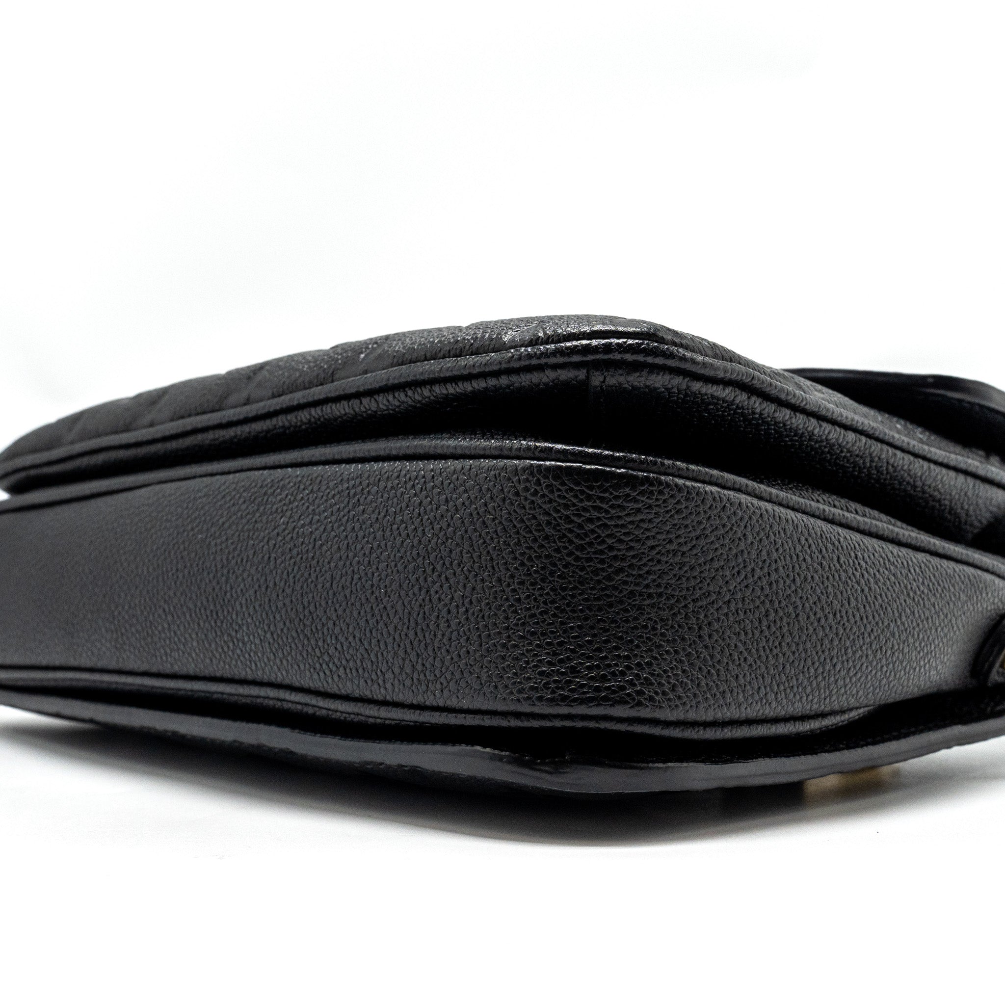LOUIS VUITTON POCHETTE METIS MONOGRAM EMPREINTE BLACK GHW