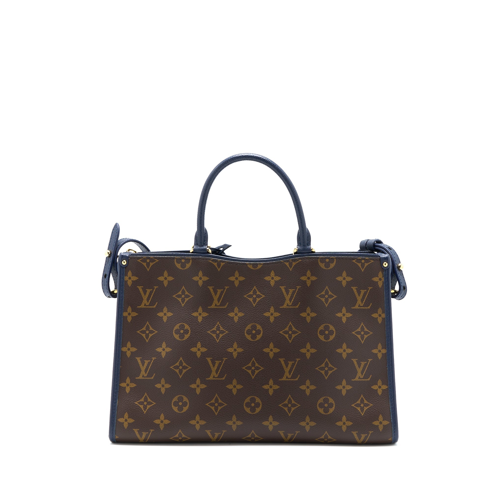 LOUIS VUITTON TOP HANDLE CROSSBODY BAG MONOGRAM CANVAS GHW