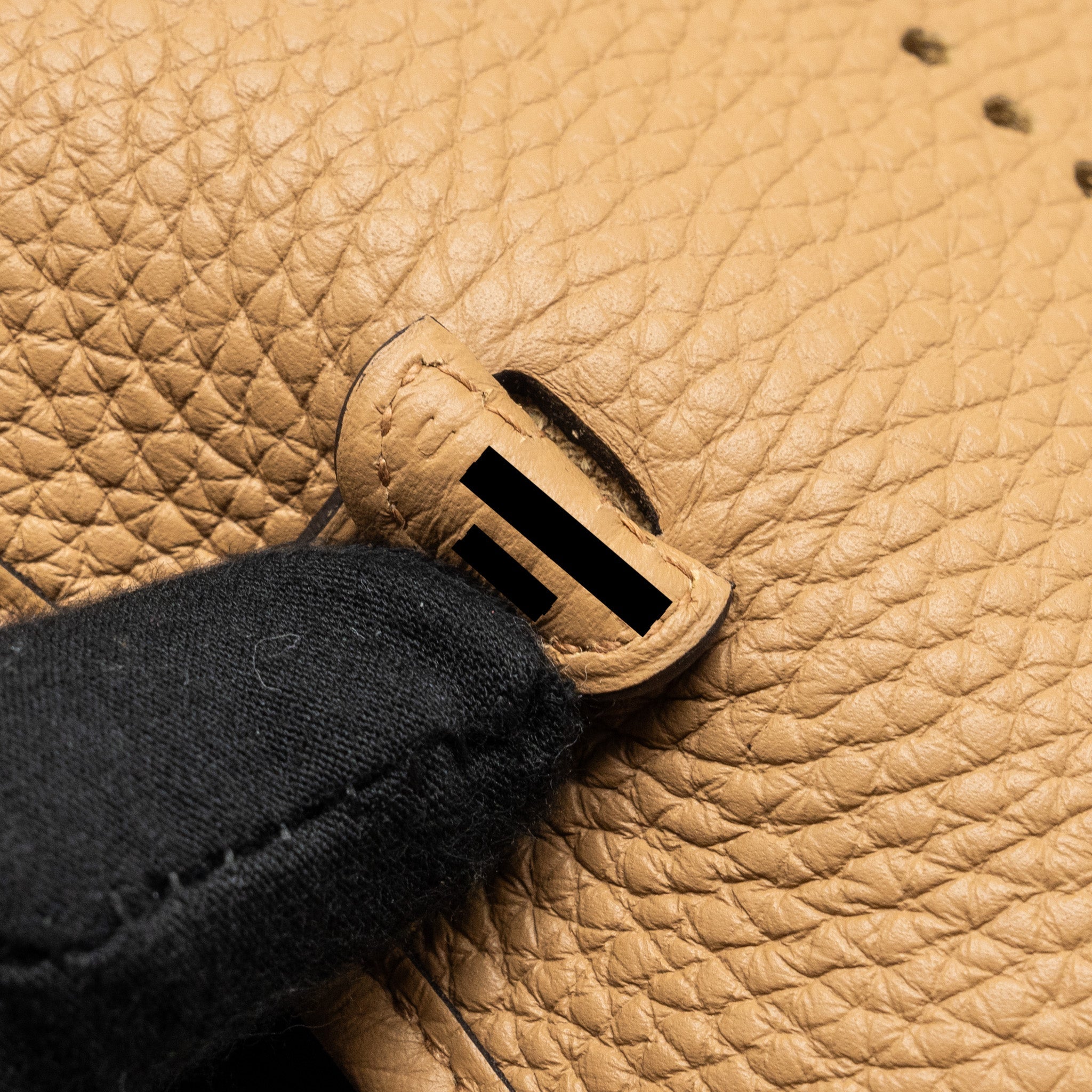 HERMES MINI EVELYNE CLEMENCE CHAI / MULTICOLOR STRAP GHW