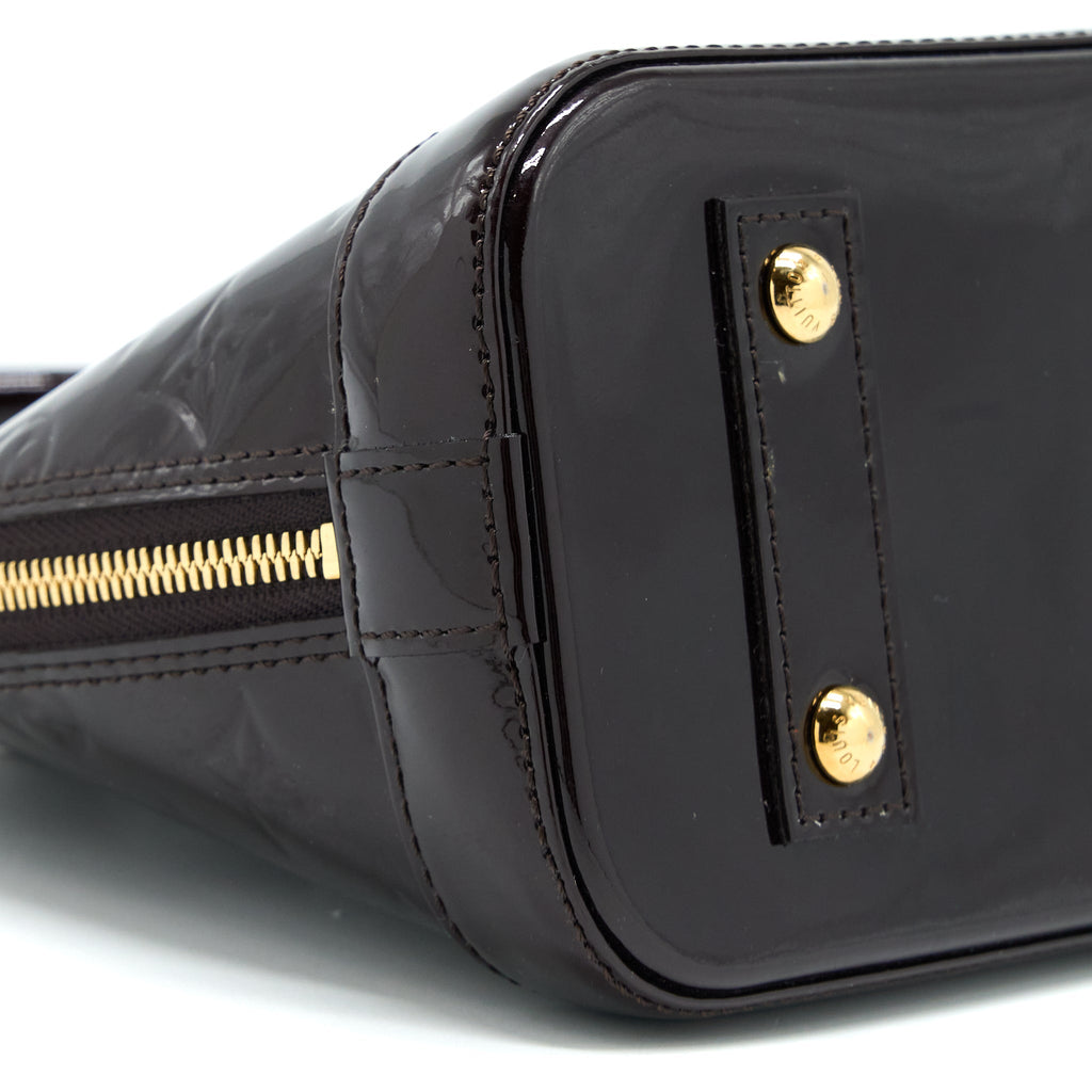 LOUIS VUITTON ALMA BB MONOGRAM PATENT AMATANTE GHW