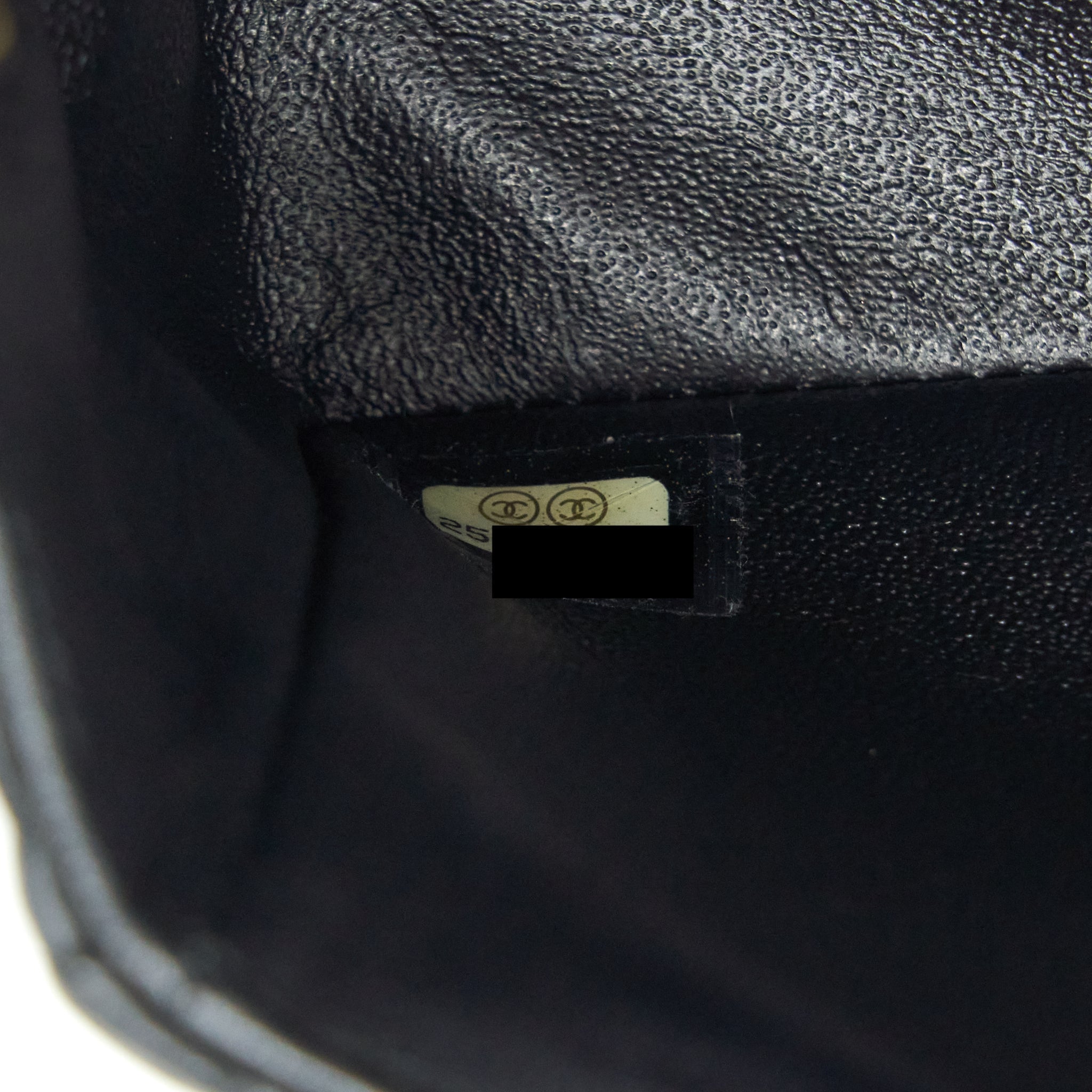 CHANEL CHEVRON MINI RECTANGULAR FLAP BAG LAMBSKIN BLACK LGHW