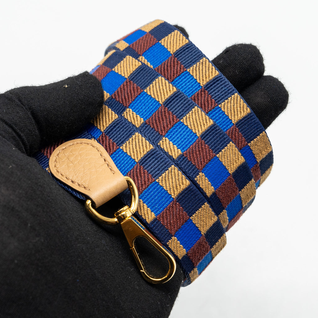 HERMES MINI EVELYNE CLEMENCE CHAI / MULTICOLOR STRAP GHW