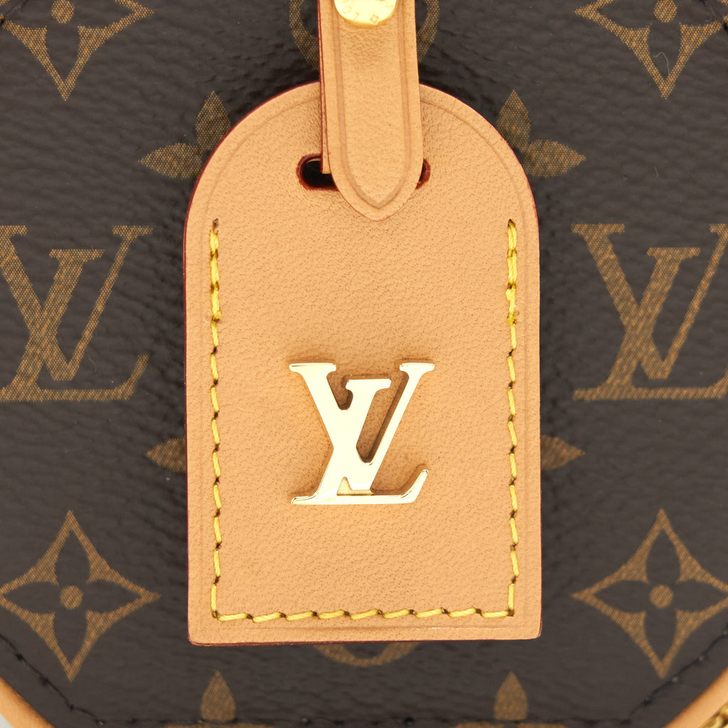 LOUIS VUITTON PETITE BOITE CHAPEAU NECKLACE MONOGRAM CANVAS
