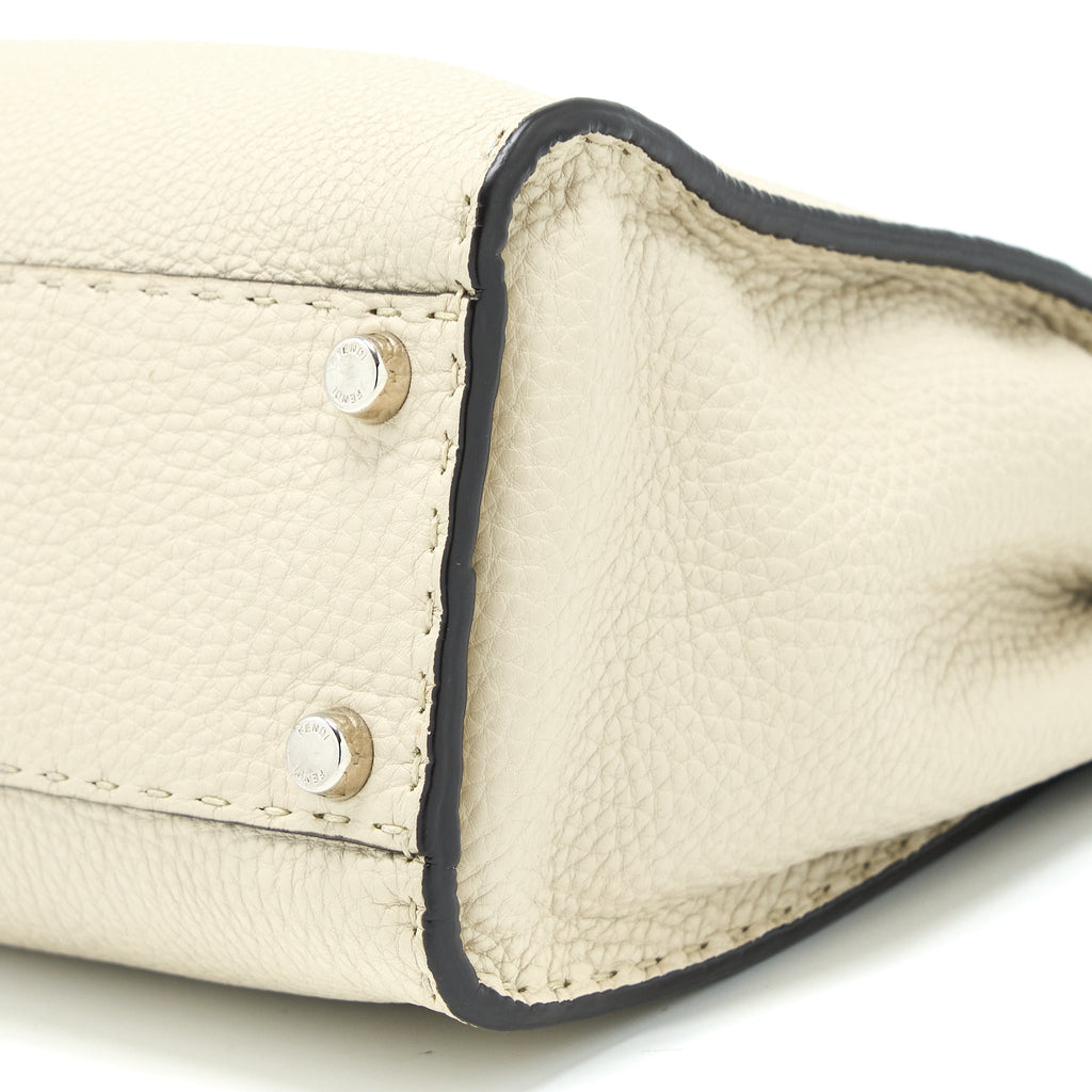 FENDI PEEKABOO GRAINED CALFSKIN MIX ROMANO/AACANARA SHW
