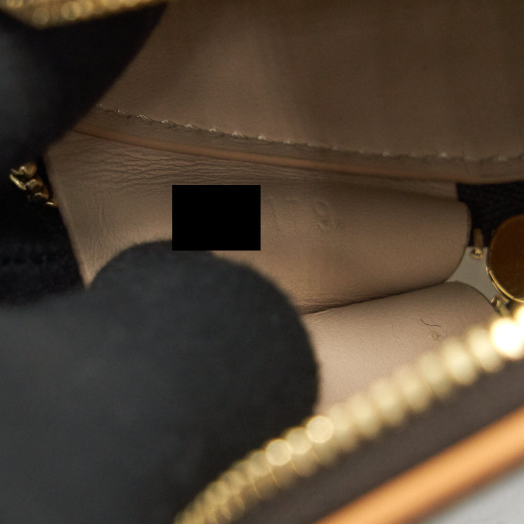 LOUIS VUITTON PETITE BOITE CHAPEAU NECKLACE MONOGRAM CANVAS