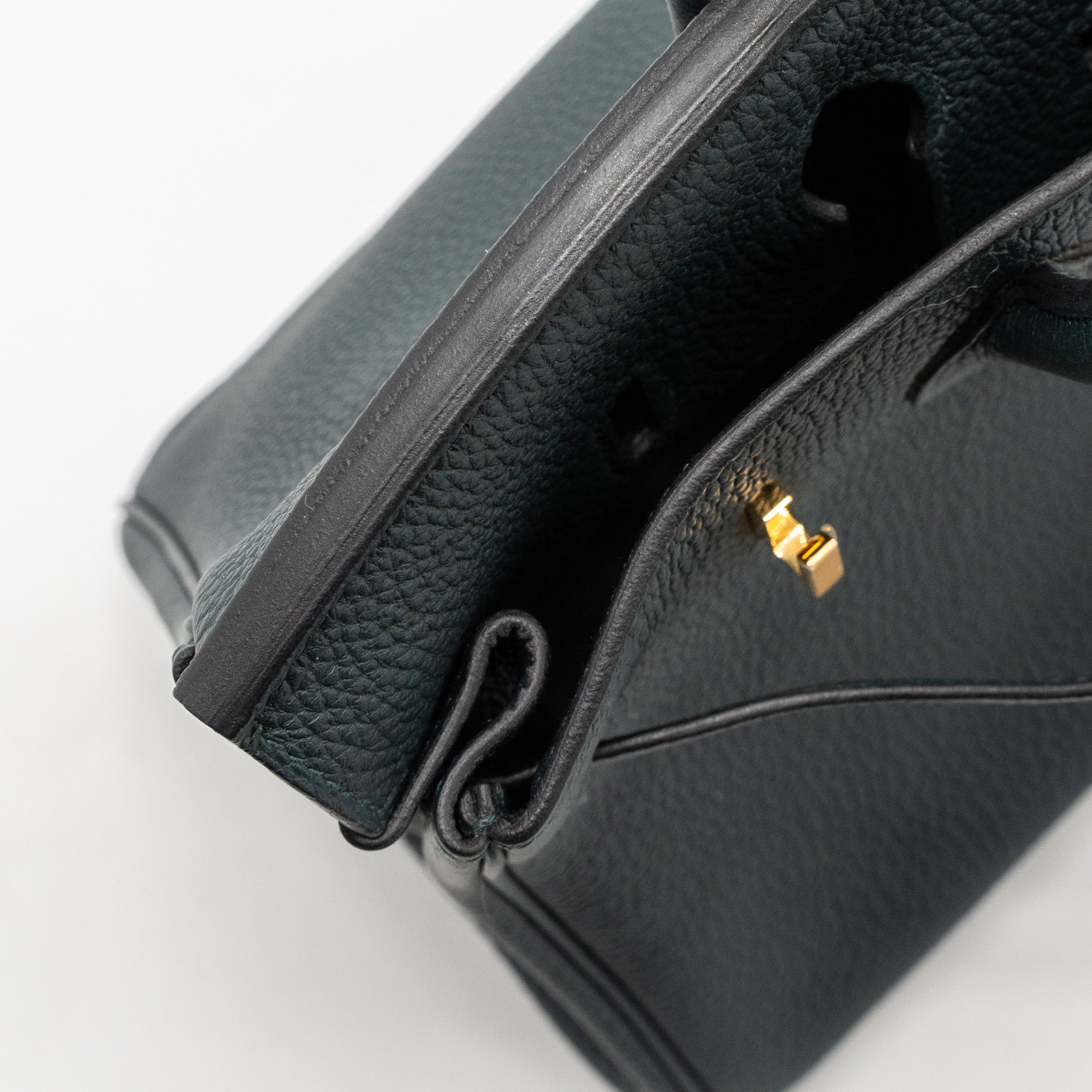 HERMES BIRKIN 25 TOGO VERT CYPRES GHW