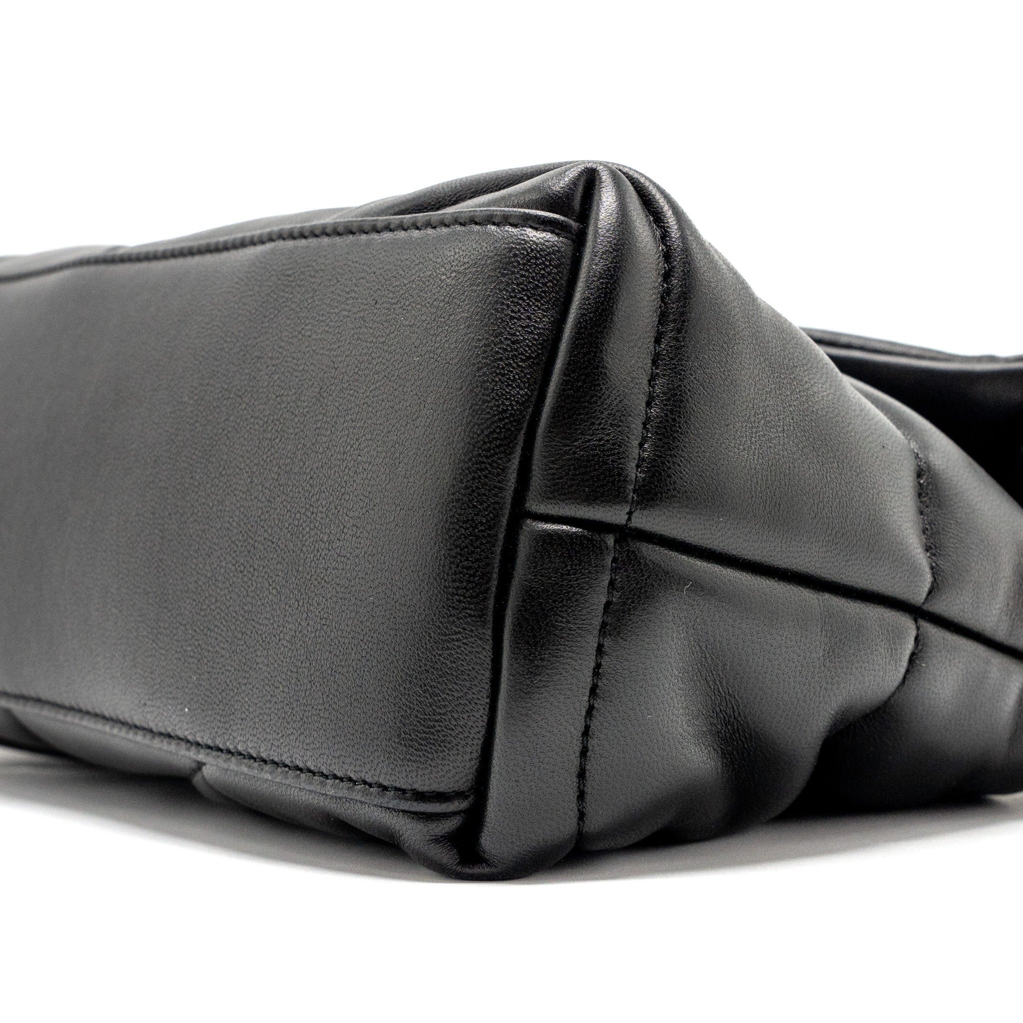 SAINT LAURENT/YSL SMALL PUFFER BAG NAPPA BLACK MULTICOLOUR HARDWARE