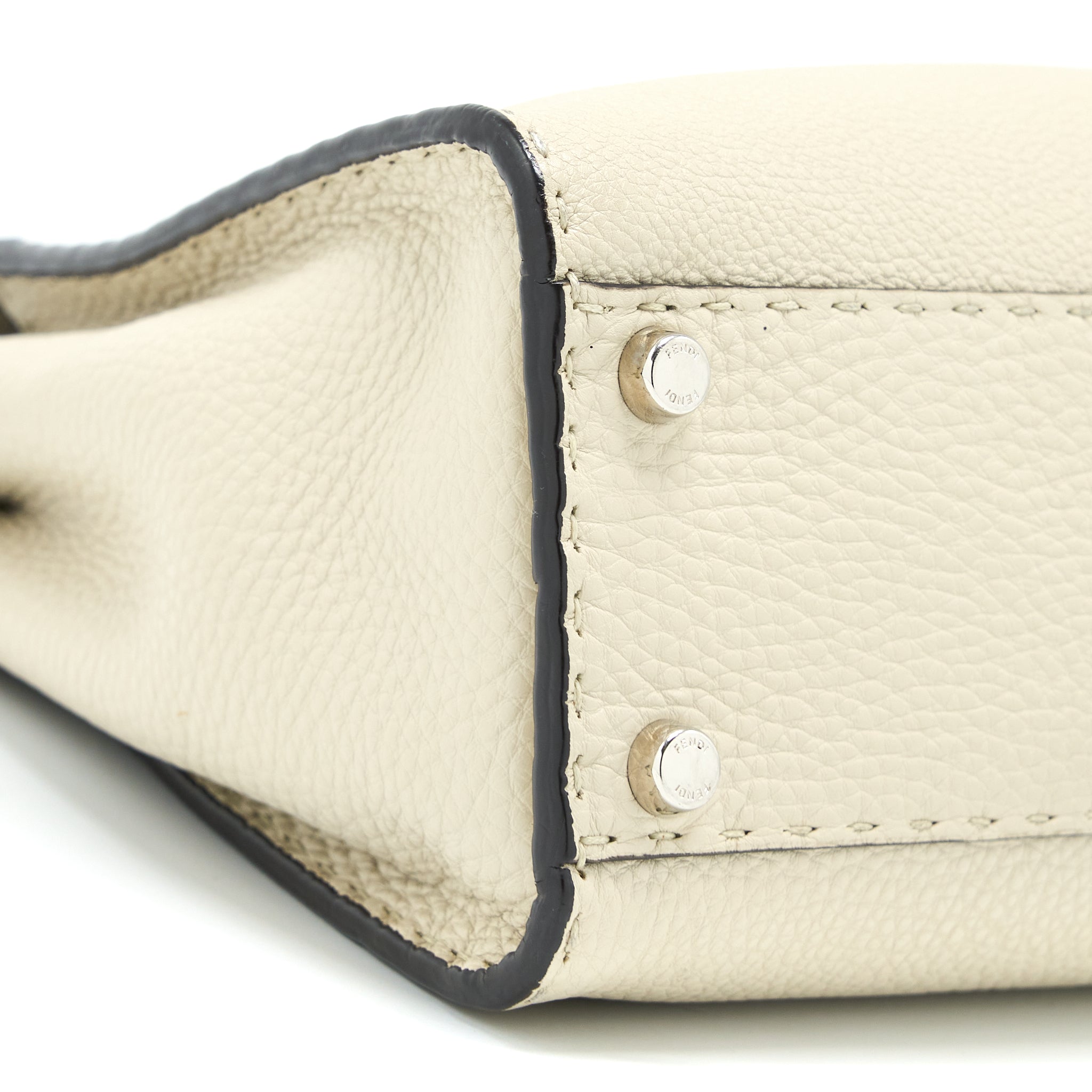 FENDI PEEKABOO GRAINED CALFSKIN MIX ROMANO/AACANARA SHW