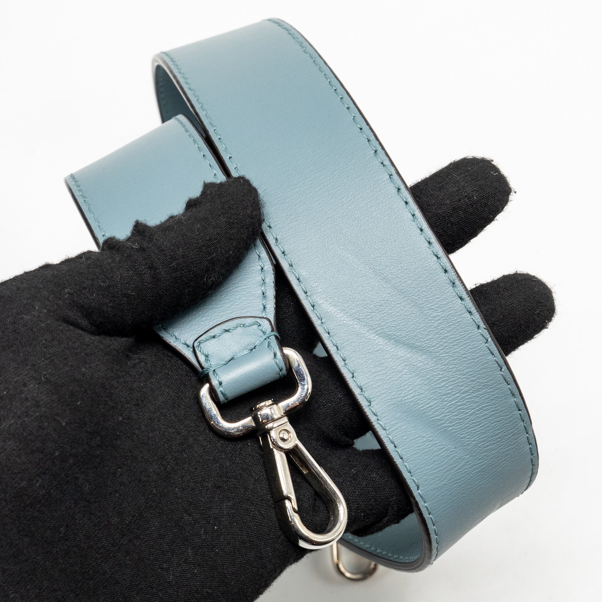 FENDI DOTCOM BAG CALFSKIN BLUE SHW