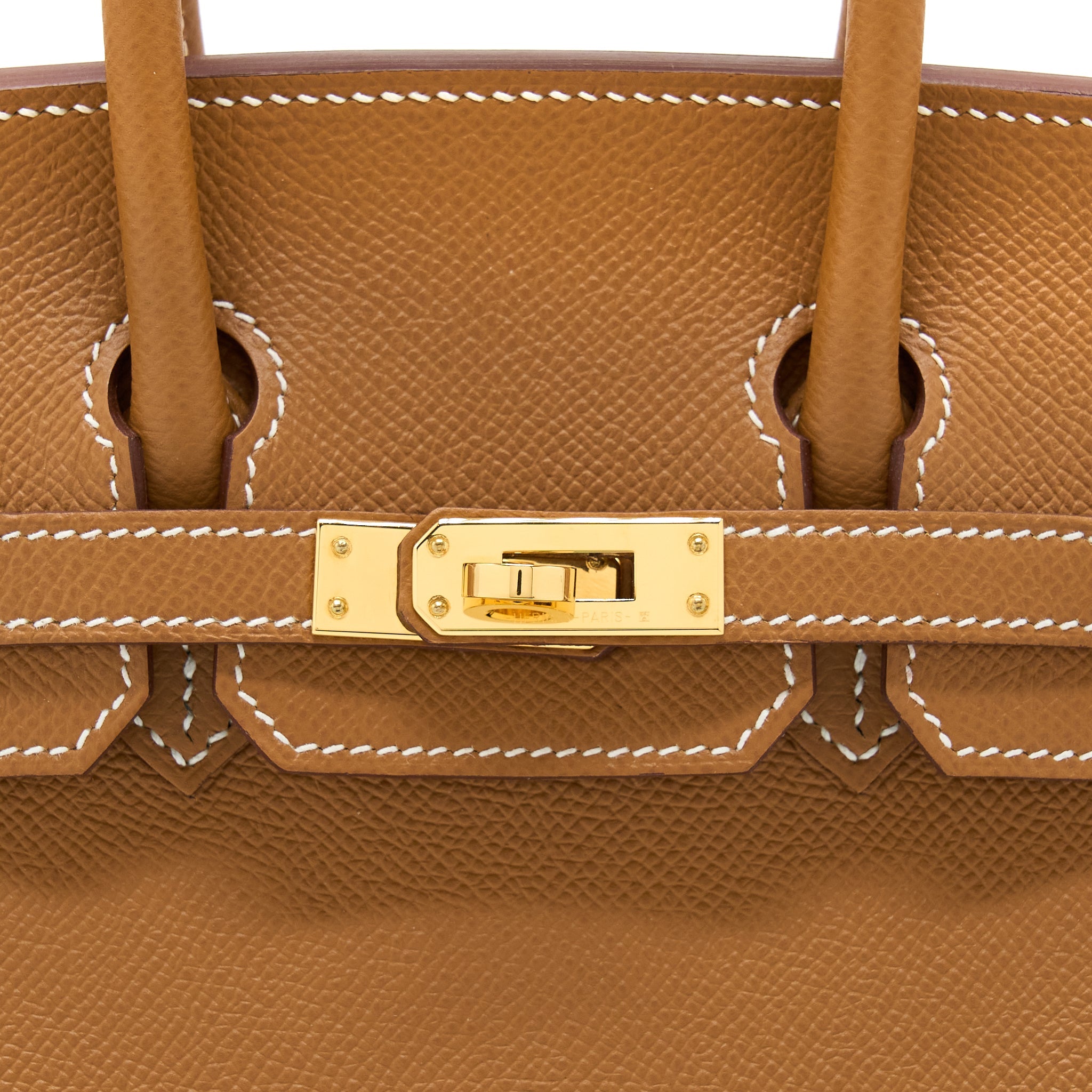 HERMES BIRKIN 25 EPSOM GOLD GHW