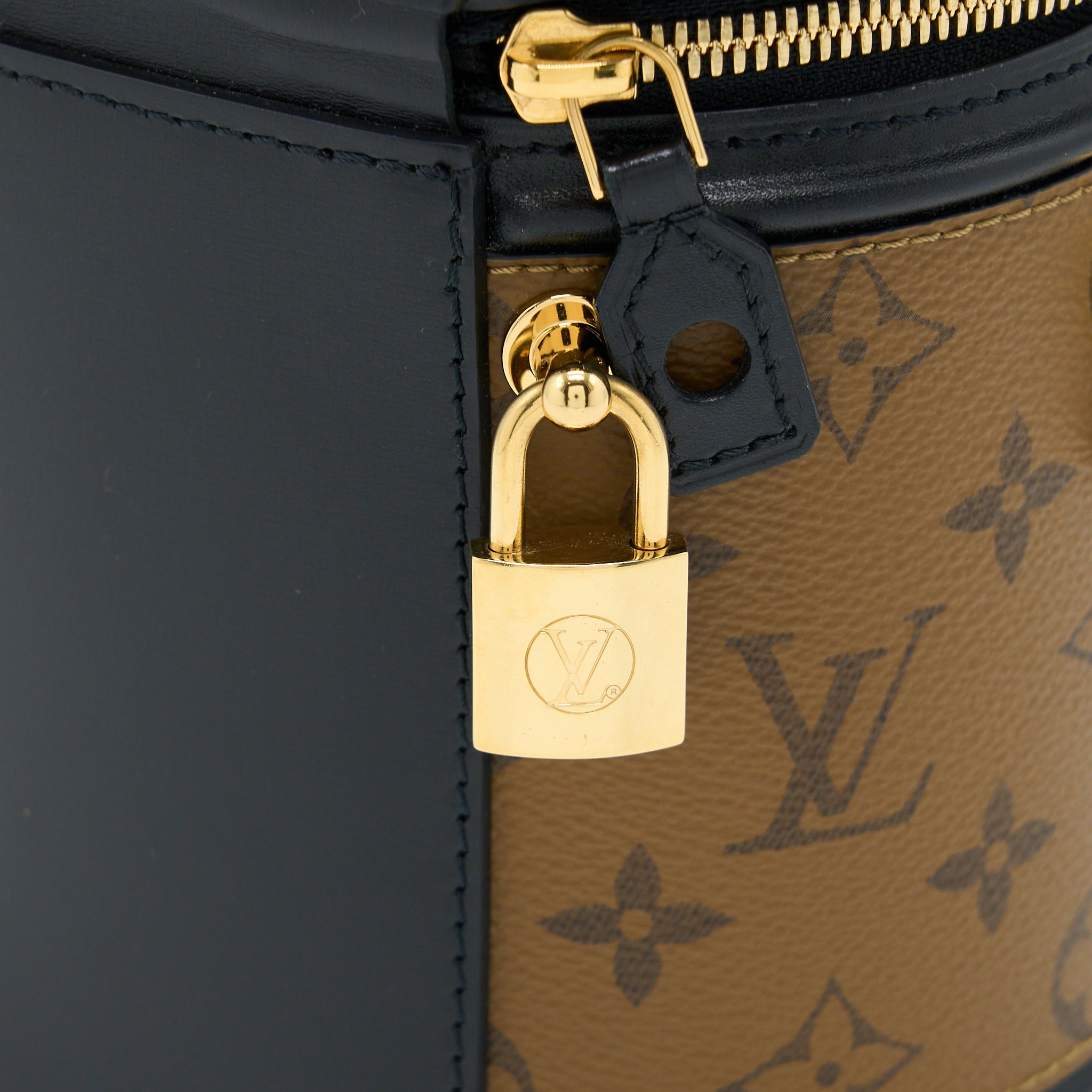 LOUIS VUITTON CANNES MONOGRAM REVERSE CANVAS GHW