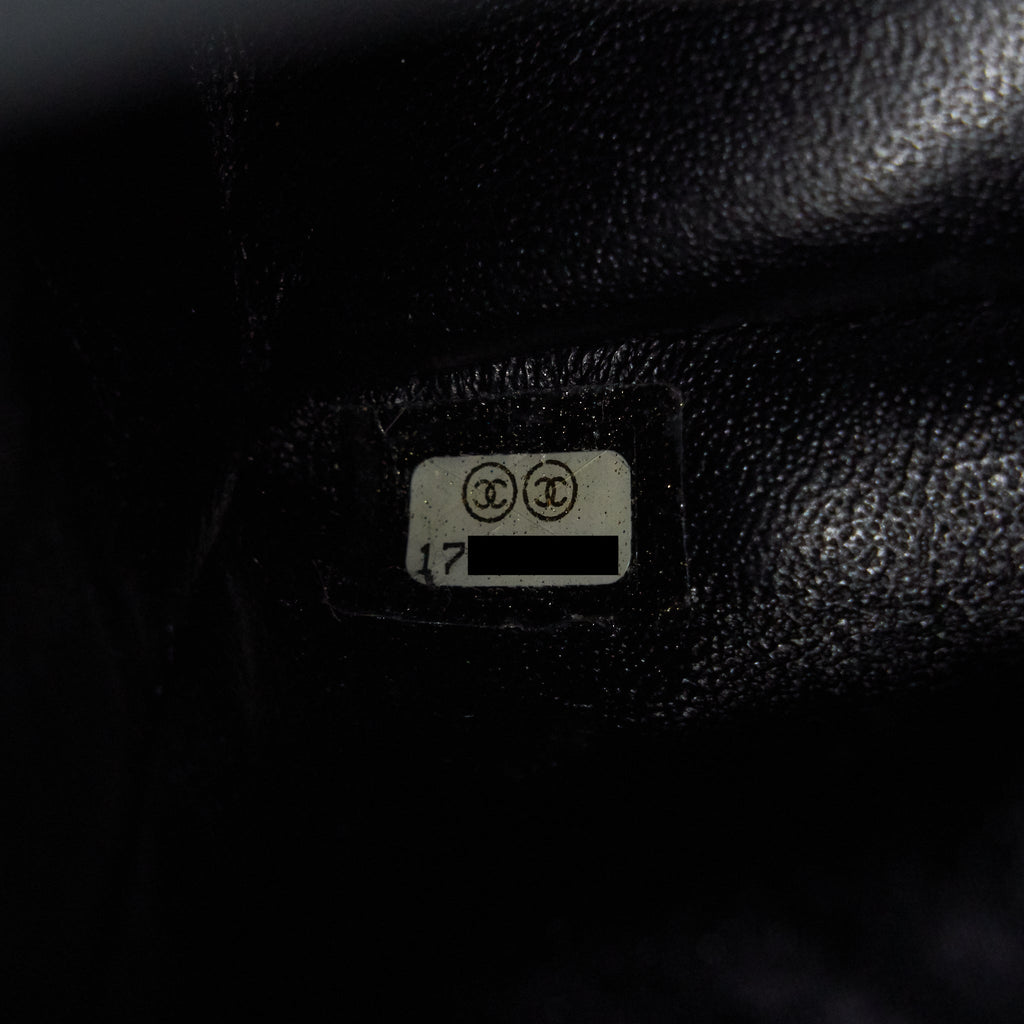CHANEL 2.55 226 REISSUE BAG IN CAVIAR BLACK SHW