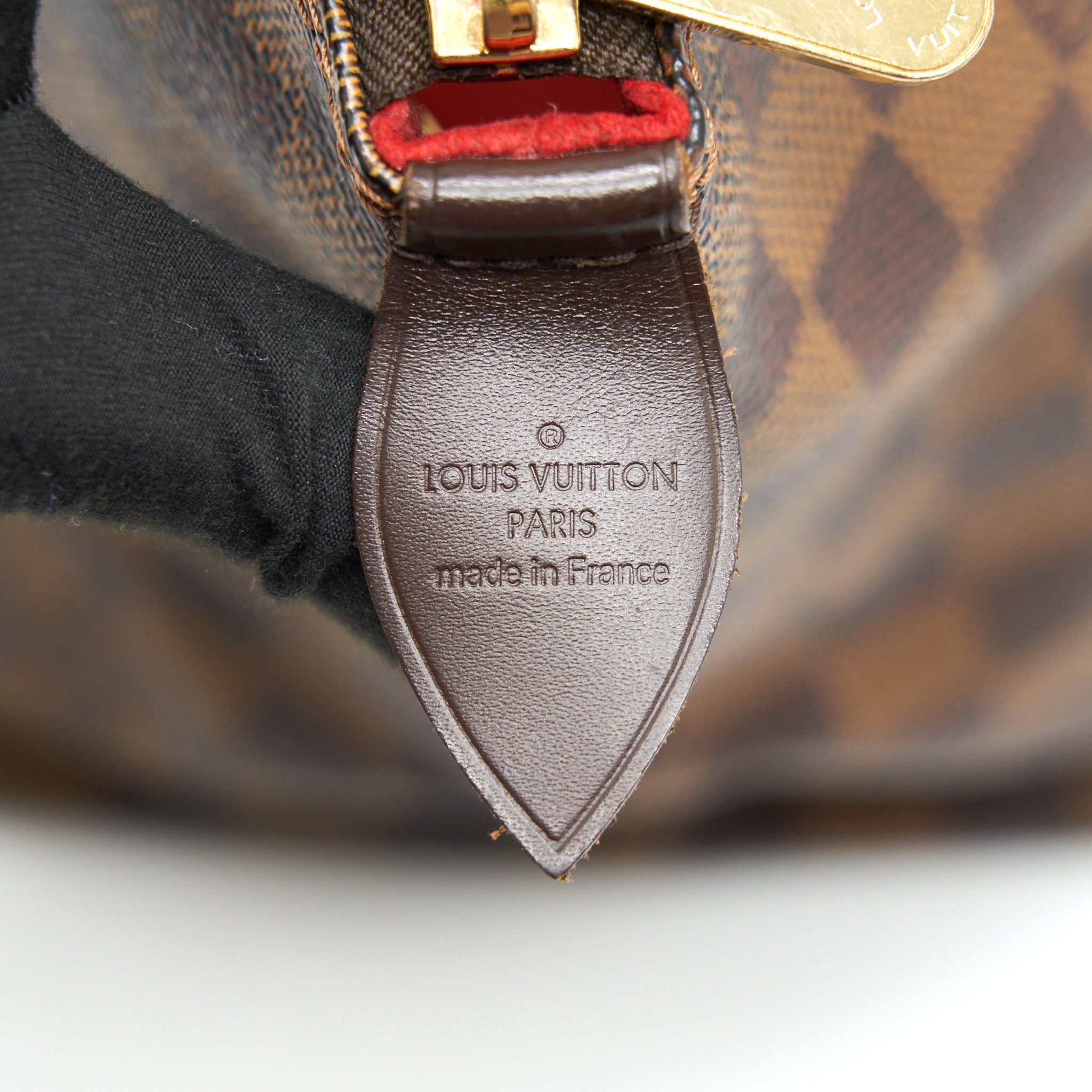 LOUIS VUITTON SALEYA MM IN DAMIER EBENE