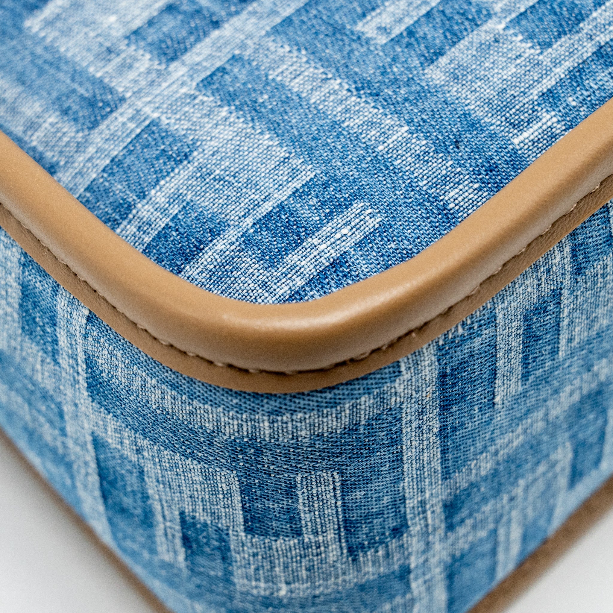 FENDI MINI FENDESSENCE BAG DENIM BLUE GHW