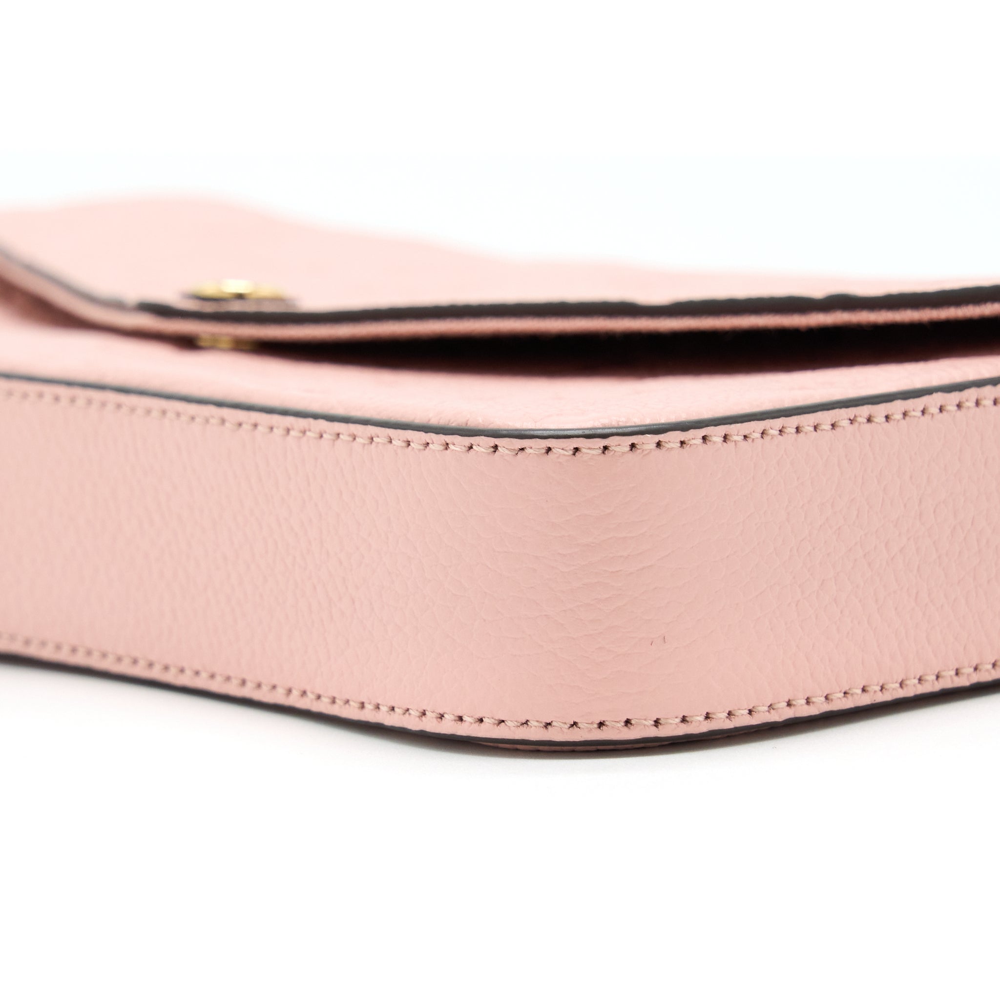 LOUIS VUITTON FELICIA POCHETTE MONOGRAM EMPREINTE ROSE POUNDER GHW