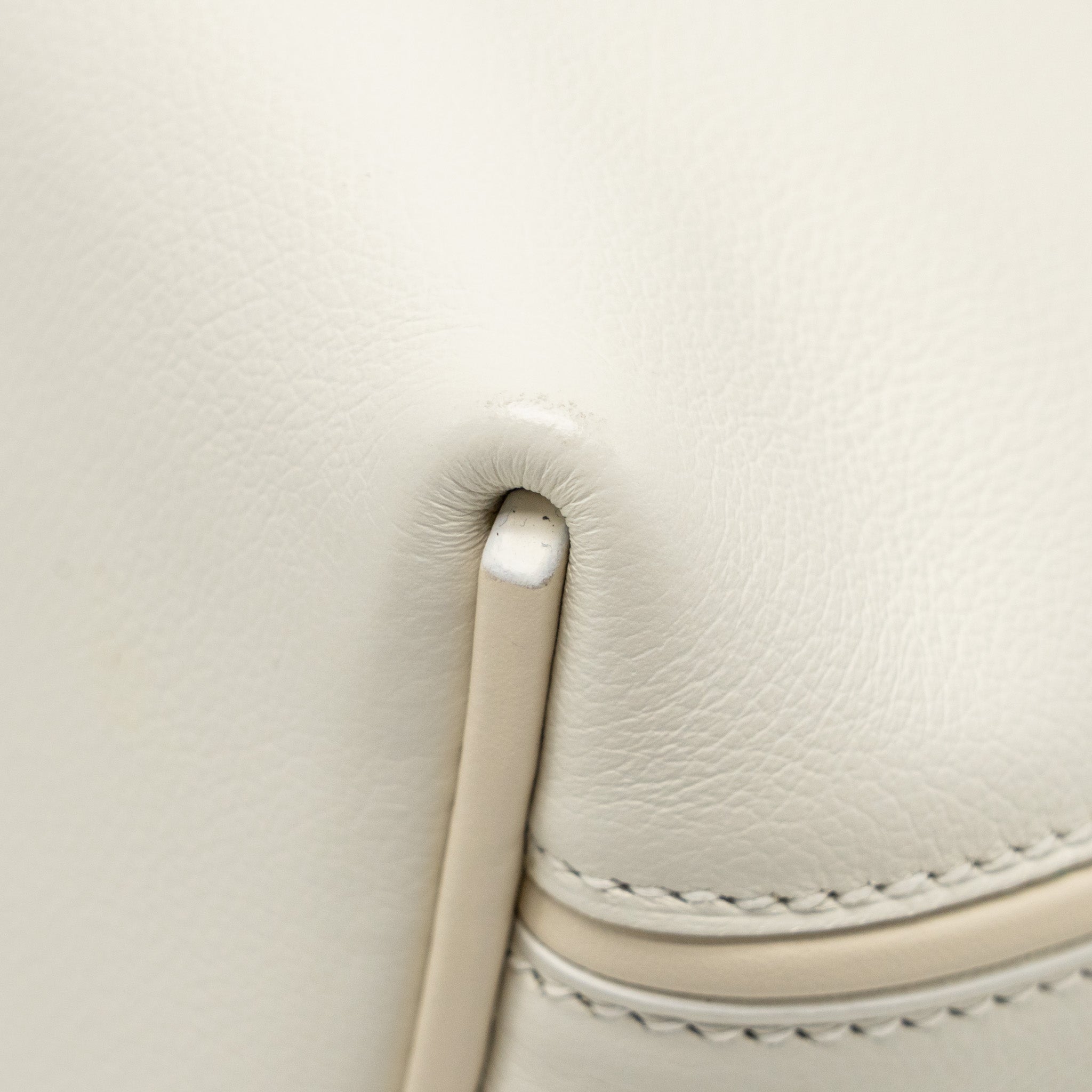 HERMES MINI 2424 24/24-21 BAG EVERCOLOR/SWIFT BLANC / NATA GHW