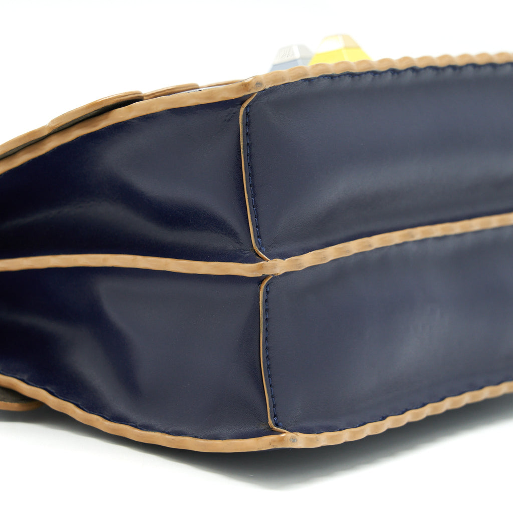 FENDI KAN I BAG NAVY SHW
